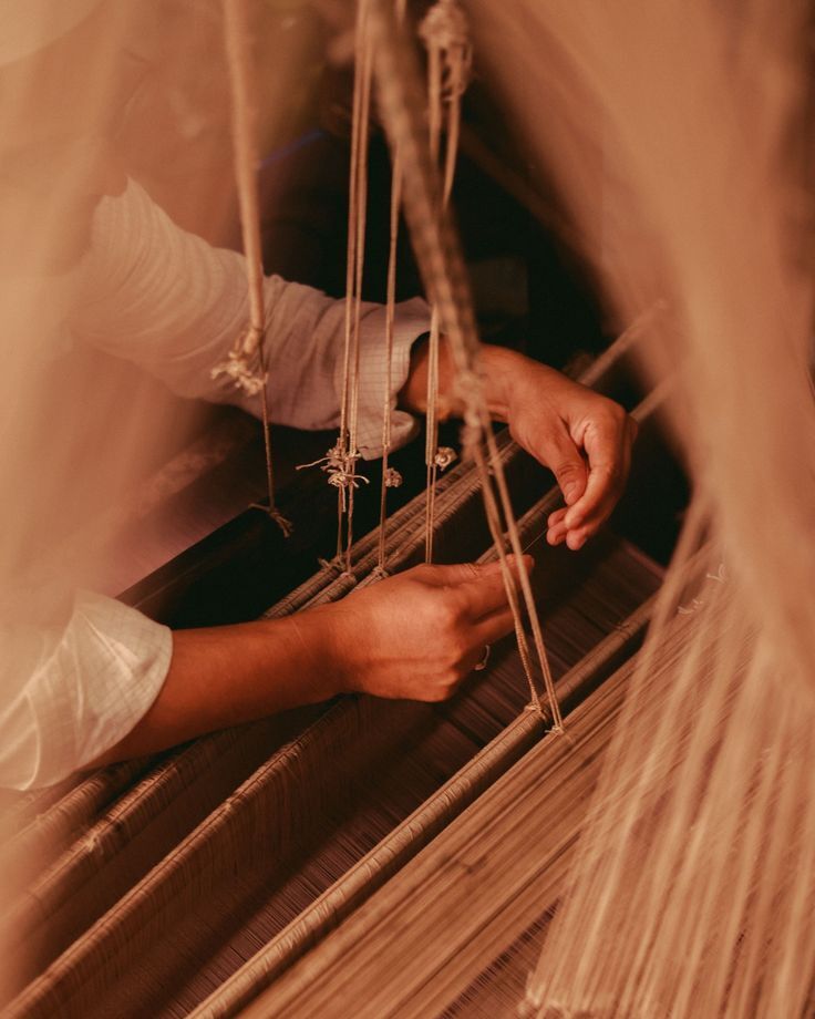 Sustainable handcrafted textile